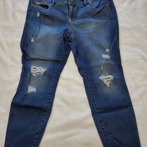 Torrid Ripped Skinny Jeans